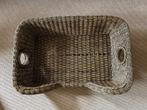 Degelijke houten/ rotan gevlochten hondenmand in goede staat, Dieren en Toebehoren, Hondenmanden, Ophalen, Gebruikt, Riet
