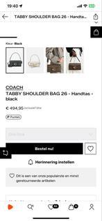 ORGINEEL Coach Tabby 26 Schoudertas - Zwart, Ophalen of Verzenden, Nieuw, Zwart, Schoudertasje