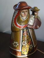 houtsnijwerk Madonna met kind gesigneerd handbeschilderd, Ophalen of Verzenden