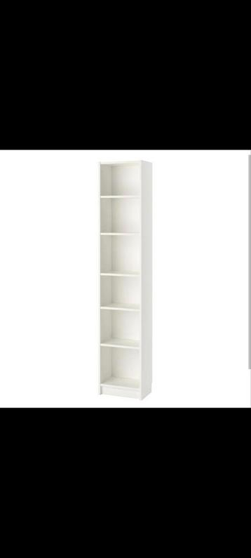 Billy boekenkast met Oxberg deur wit 40x28x202
Met 5 planken