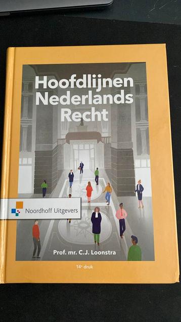 Prof.Mr.C.J. Loonstra - Hoofdlijnen Nederlands recht beschikbaar voor biedingen