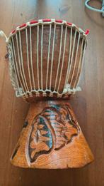 Djembe vaas trommel, Ophalen of Verzenden, Zo goed als nieuw, Trommel