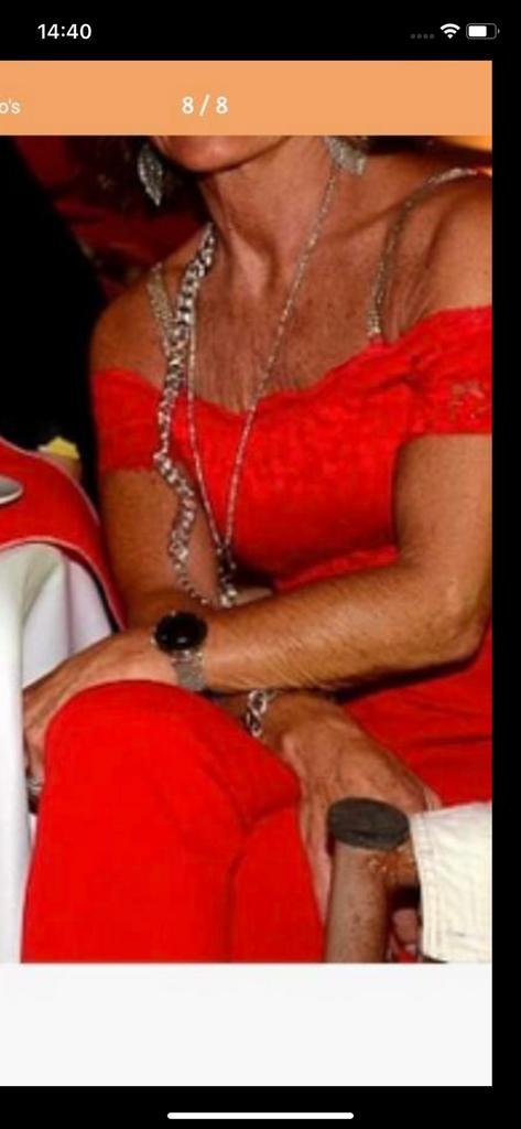 Super mooie rode jumpsuit van wslg XS/S, Kleding | Dames, Jumpsuits, Zo goed als nieuw, Maat 34 (XS) of kleiner, Rood, Ophalen of Verzenden
