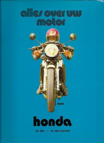 Honda CX500 CX500 Custom reparatieboek (7400z) beschikbaar voor biedingen