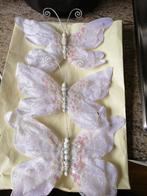 Kerst decoratie vlinders, Ophalen of Verzenden, Zo goed als nieuw