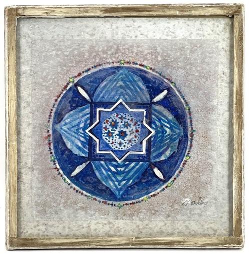 637 - Aquarel, Bertus Jonkers, Antiek en Kunst, Kunst | Overige Kunst, Ophalen of Verzenden