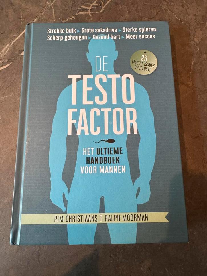 De Testofactor - Het ultieme handboek voor mannen, Boeken, Gezondheid, Dieet en Voeding, Zo goed als nieuw, Gezondheid en Conditie