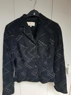 Kerst feest set wollen jasje + rok mt 36 Monique Brouns, Ophalen of Verzenden, Zo goed als nieuw, Maat 36 (S), Zwart