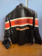 Harley davidson leren motor jas XL, Motoren, Ophalen of Verzenden, Tweedehands, Jas | leer