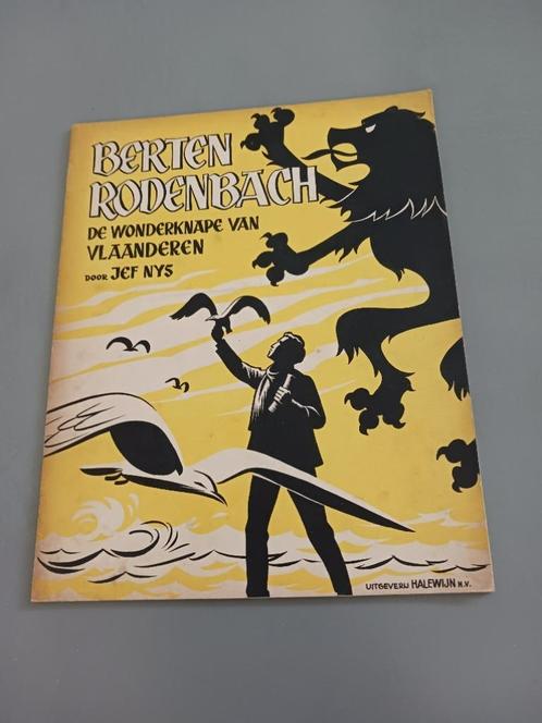 Berten Rodenbach, Wonderknape v. Vlaanderen, 1ste druk, Nijs, Boeken, Stripboeken, Eén stripboek, Verzenden