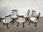 set Asko chairs, vintage,  6 stuks, Ophalen, Gebruikt
