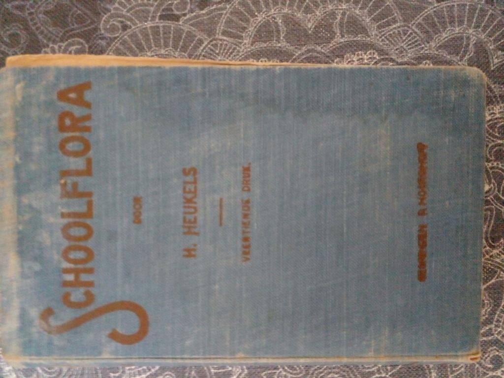 Schoolflora voor Nederland - H. Heukels, Ophalen of Verzenden, Gelezen, Bloemen, Planten en Bomen, H. Heukels