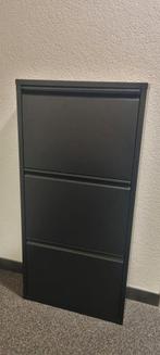 Schoenenkast Zwart Jysk (HALLENSLEV), Huis en Inrichting, Kasten | Schoenenkasten, Ophalen, Zo goed als nieuw