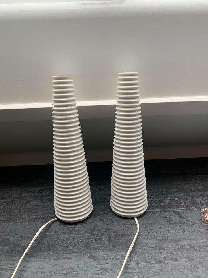 Vintage Bista Tafellampen van Ikea, Huis en Inrichting, Lampen | Tafellampen, Gebruikt, Minder dan 50 cm, Kunststof, Ophalen of Verzenden
