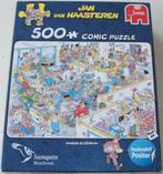 Puzzel *** SANQUIN BLOEDBANK *** 500 stukjes Jan v Haasteren, Ophalen of Verzenden, 500 t/m 1500 stukjes, Gebruikt, Legpuzzel