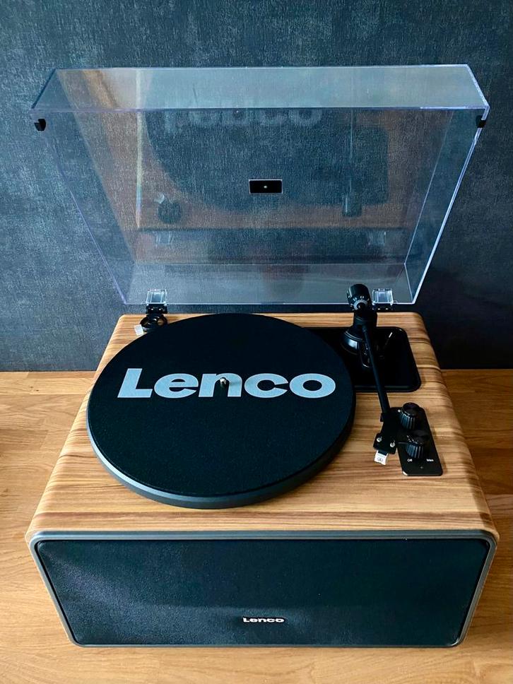 Retro model platenspeler met 4 speakers en Bluetooth, Audio, Tv en Foto, Platenspelers, Zo goed als nieuw, Platenspeler, Overige merken