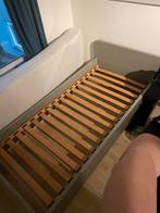 Bed frame met lattenbodem 100x220, Huis en Inrichting, Slaapkamer | Bedden, Ophalen, 100 cm, Eenpersoons, Zo goed als nieuw