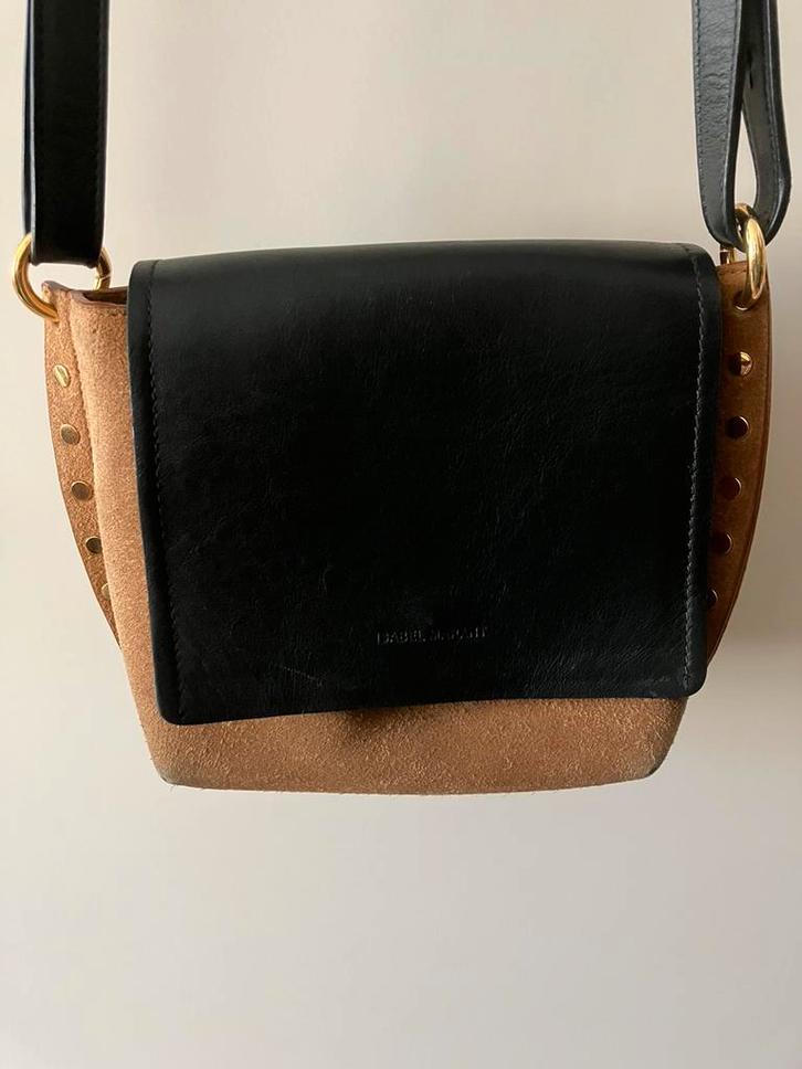 Isabel Marant Tas, Sieraden, Tassen en Uiterlijk, Tassen | Schoudertassen, Gebruikt, Zwart, Ophalen of Verzenden