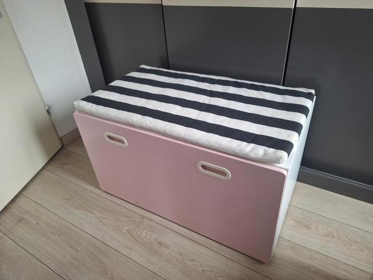 Stuva bank met Fritids kist ikea, Kinderen en Baby's, Kinderkamer | Commodes en Kasten, Gebruikt, Kast, Minder dan 90 cm, 75 tot 100 cm