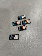 Set van 5 BMW M EMBLEEM LOGO TBV BMW M VELGEN 17,5mm x9,5mm, Ophalen