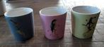 3 Aparte Bekers, Ophalen of Verzenden, Nieuw, Porselein, Kop en/of schotel