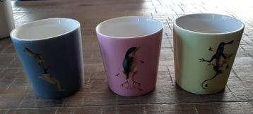 3 Aparte Bekers beschikbaar voor biedingen