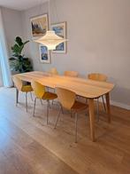 6x Danerka eetkamerstoelen vintage design, Huis en Inrichting, Stoelen, Ophalen, Hout, Vijf, Zes of meer stoelen