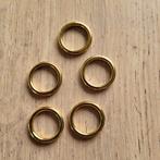 Messing gordijnringen, Ophalen of Verzenden, Nieuw