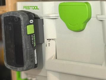 Festool accu ophanging aan systainer beschikbaar voor biedingen