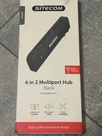 Sitecom MacBook Pro Hub 6-in-2 - Zwart, Laptop, Ophalen of Verzenden, Zo goed als nieuw, Apple