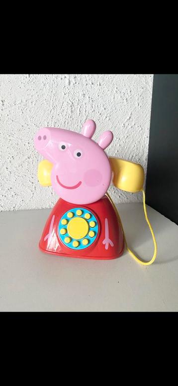 leuke MOOIE ‘PEPPA PIG’ TELEFOON MET GELUIDEN beschikbaar voor biedingen