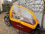 Gele Bakfiets nl Tent met Rits, Fietsen en Brommers, Fietsen | Bakfietsen, Ophalen of Verzenden, Gebruikt, Overige merken, Huif