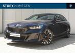 BMW i5 eDrive40 M Sport / Panoramadak / Trekhaak / Adaptieve, 81 kWh, Achterwielaandrijving, Gebruikt, Zwart