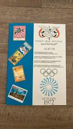 Postzegel gedenk album olympische spelen Munchen 1972, Verzenden, Postfris, Sport