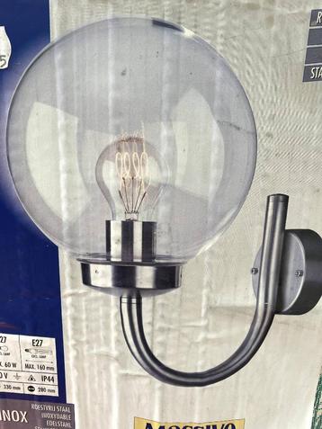 Wandlamp chroom voor buiten beschikbaar voor biedingen