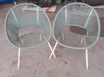 2 Draadstoelen, Ophalen, Gebruikt