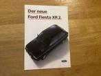 Ford Fiesta XR2 1983 brochure Duits, Ophalen of Verzenden, Nieuw, Ford