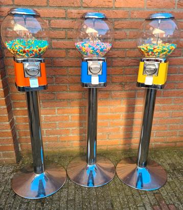 FIFTIES SIXTIES BEAVER KAUWGOMBALLEN  AUTOMATEN OP VOET  beschikbaar voor biedingen
