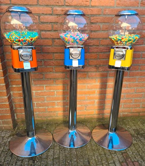 FIFTIES SIXTIES BEAVER KAUWGOMBALLEN  AUTOMATEN OP VOET, Verzamelen, Automaten | Overige, Zo goed als nieuw, Ophalen
