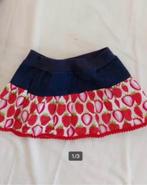 Noddles Rokje Rok Spijkerrokje Jeans Denim Aardbei mt 74 /80, Noddles, Meisje, Jurkje of Rokje, Ophalen of Verzenden