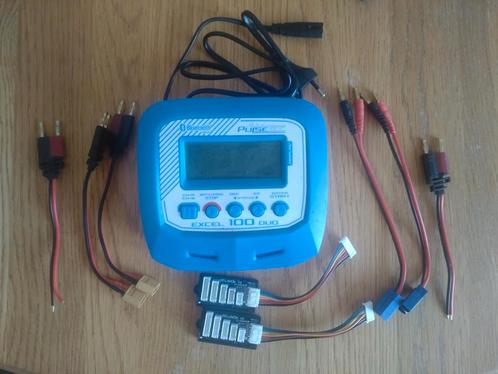 Pulsetec Excel 100 duo ac-dc, Hobby en Vrije tijd, Modelbouw | Radiografisch | Overige, Gebruikt, Ophalen of Verzenden