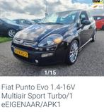 FIAT PUNTO EVO 1.4 MULTIAIR 16V TURBO SPORT, 47 €/maand, Origineel Nederlands, Te koop, 1130 kg