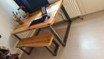 Handgemaakte tafel en bank, Ophalen, Zo goed als nieuw, Vijf personen of meer, Rechthoekig