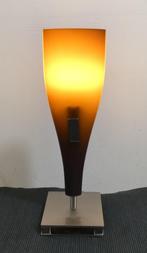 Sil Lux Claudio Saccon design tafellamp - Bruin [407], Ophalen, Zo goed als nieuw, Glas, Minder dan 50 cm