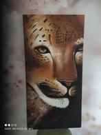 Mooie tijger canvas formaat 50 x 1.00, Foto of Poster, Ophalen of Verzenden, Zo goed als nieuw, 50 tot 75 cm