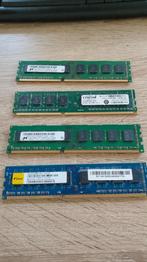 4 Ram Geheugen kaarten van 4GB, Computers en Software, RAM geheugen, Gebruikt, DDR3, Ophalen of Verzenden, Desktop
