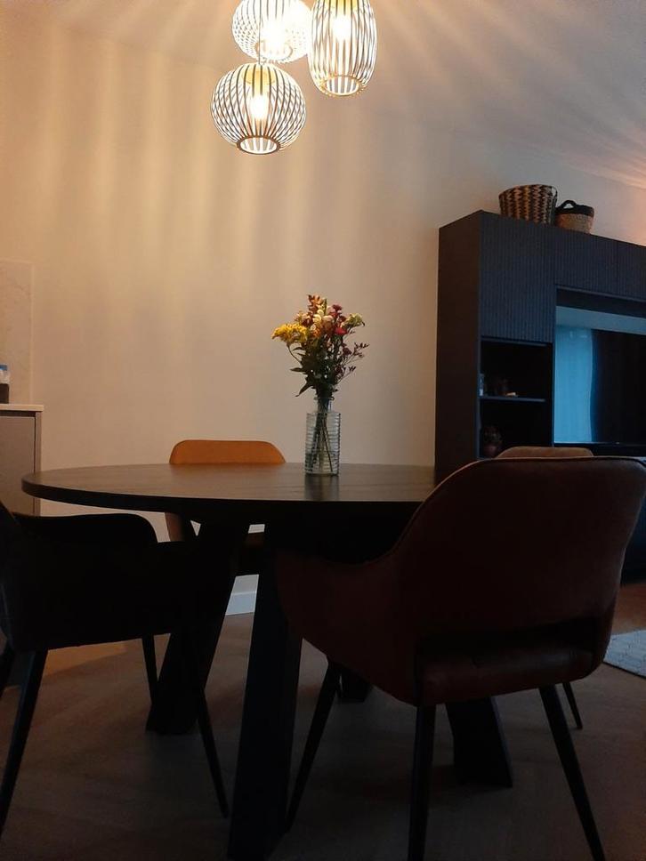 Eetkamerset, Huis en Inrichting, Complete eetkamers, 4 tot 6 stoelen, Ophalen of Verzenden