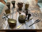 Diverse antiek messing, koper, brons, Antiek en Kunst, Antiek | Koper en Brons, Ophalen of Verzenden, Koper