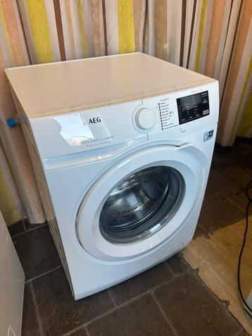 A+++ Wasmachine: AEG, 1600T, 8KG, Schoon en Goed beschikbaar voor biedingen