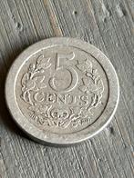 5 Cent 1907, Postzegels en Munten, Munten | Nederland, Koningin Wilhelmina, Losse munt, 5 cent, Verzenden